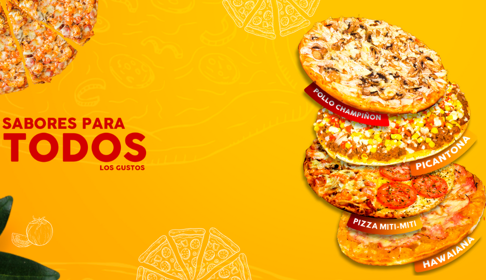 Sabores para todos los gustos - Caracol Pizzería