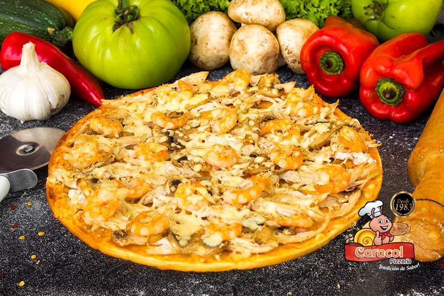 Pizzas de la casa - Caracol Pizzería